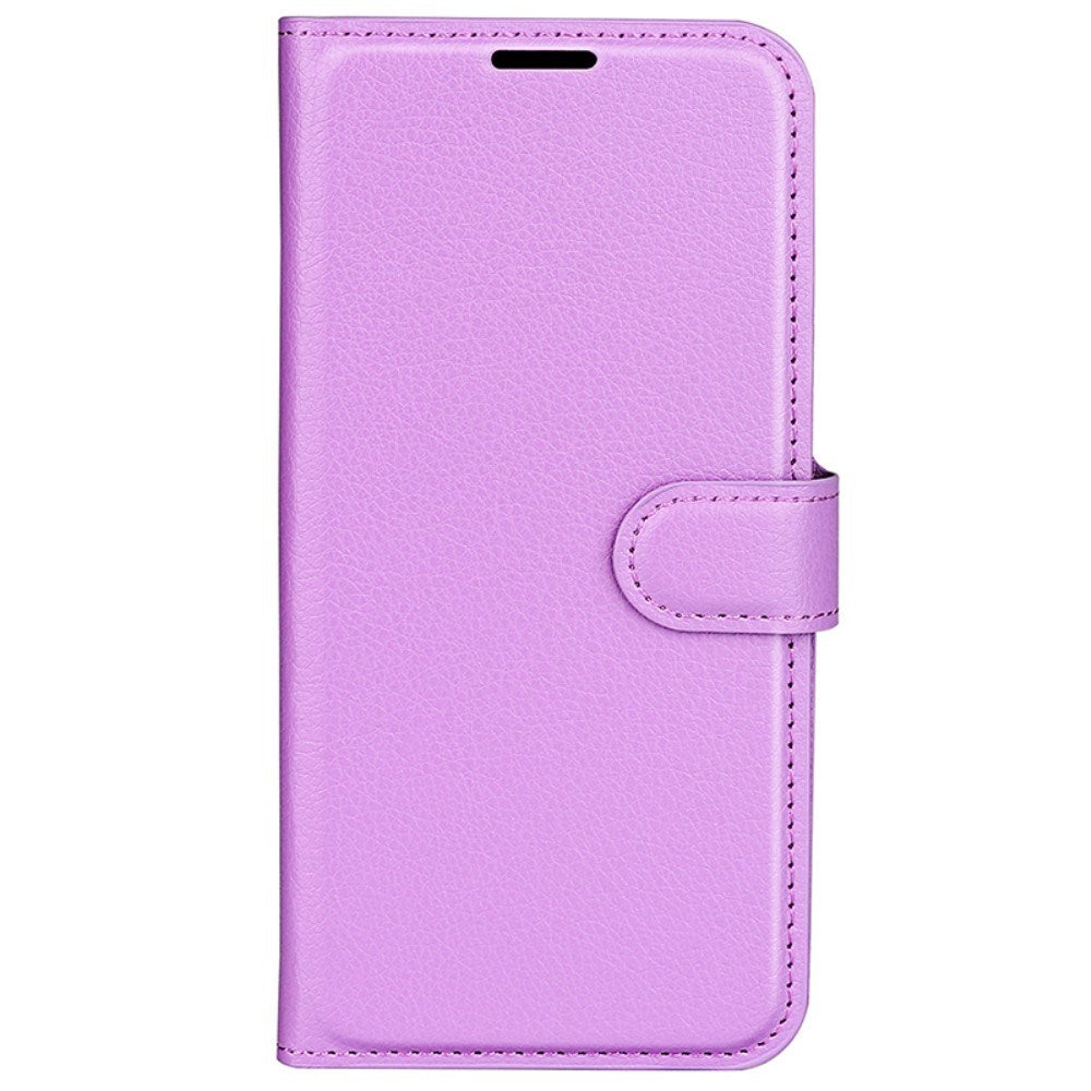 Huawei Pura 70 Pro / 70 Pro+ (Pluss) - EIDERWOOD Faux Leather Flip Cover m. Kortholder og stativfunksjon - Lilla
