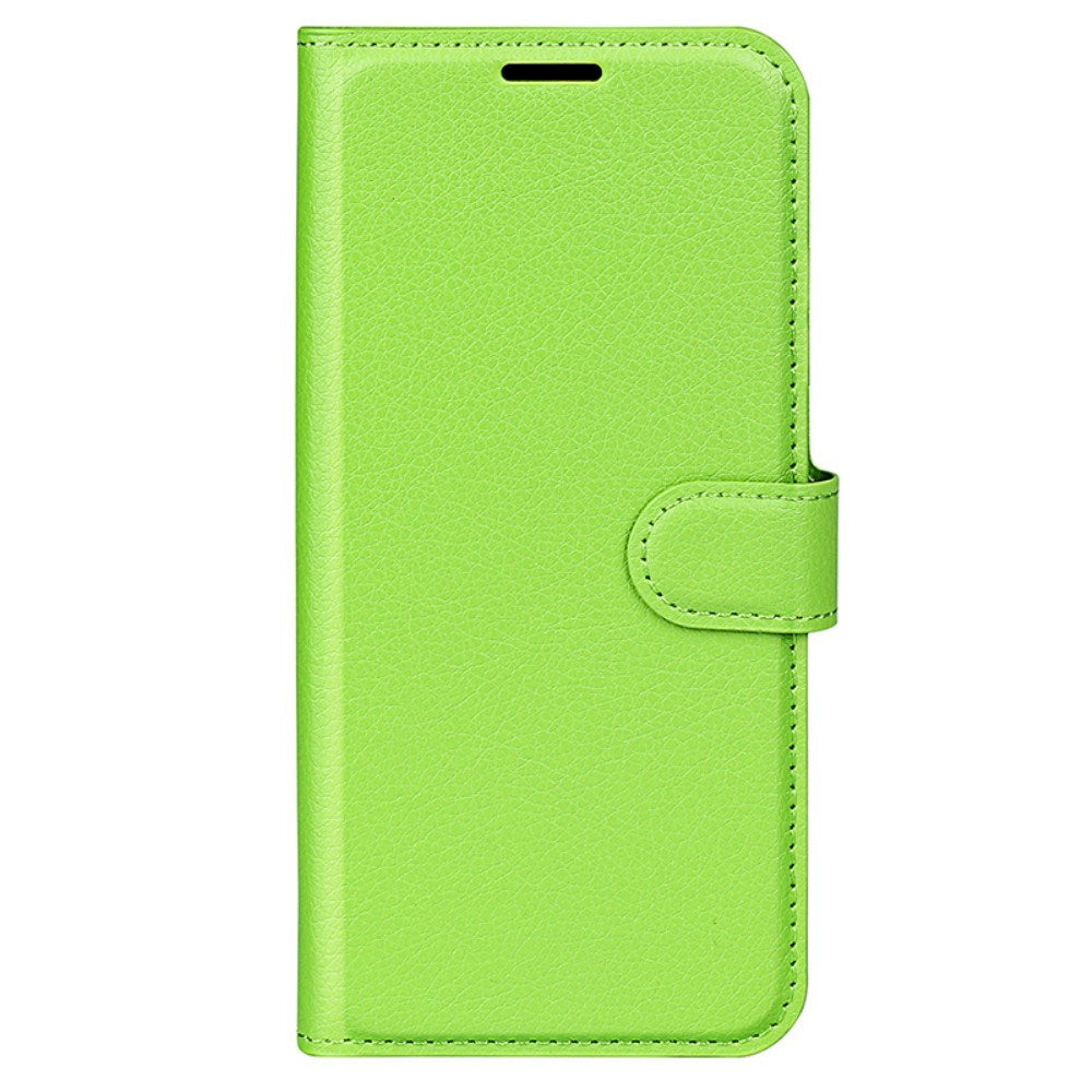 Honor 200 Lite - EIDERWOOD Faux Leather Flip Cover m. Kortholder og stativfunksjon - Grønn