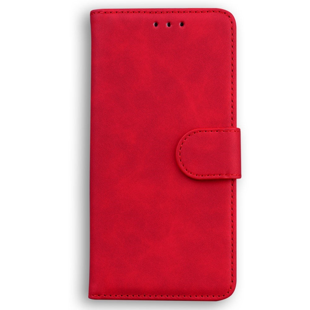 EIDERWOOD Sony Xperia 5 VI Leather Flip Cover m. Lommebok - Rød