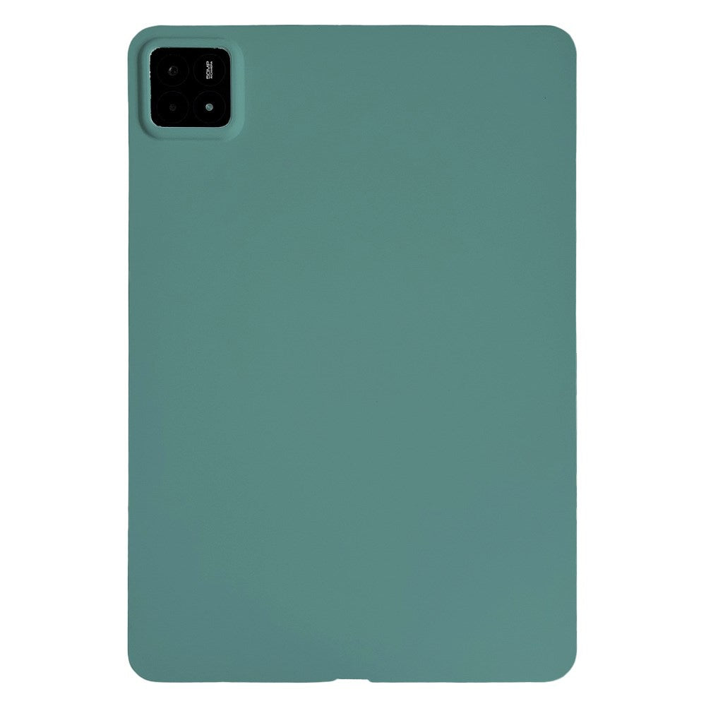 EIDERWOOD Xiaomi Pad 6S Pro Fleksibelt Plastik Bagside Cover - Grøn