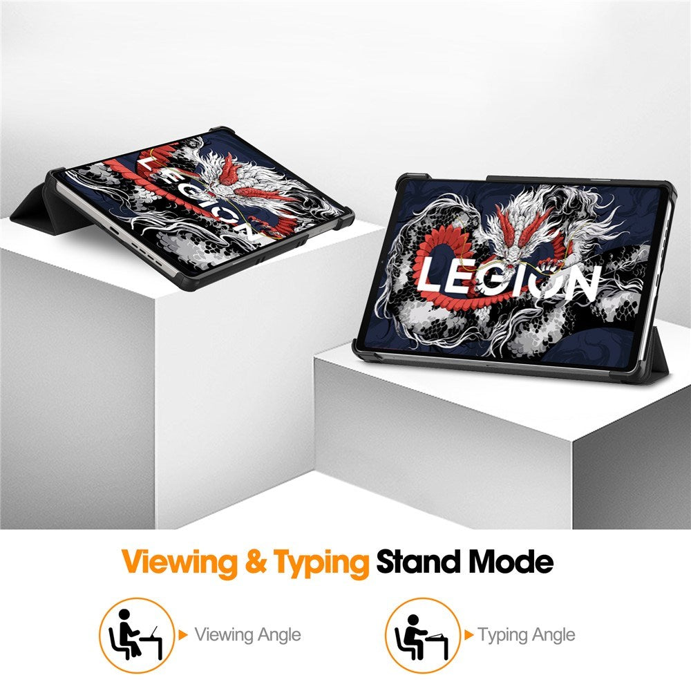Lenovo Legion Tab 8.8" EIDERWOOD Flipcase m. Ståfunktion - Sort