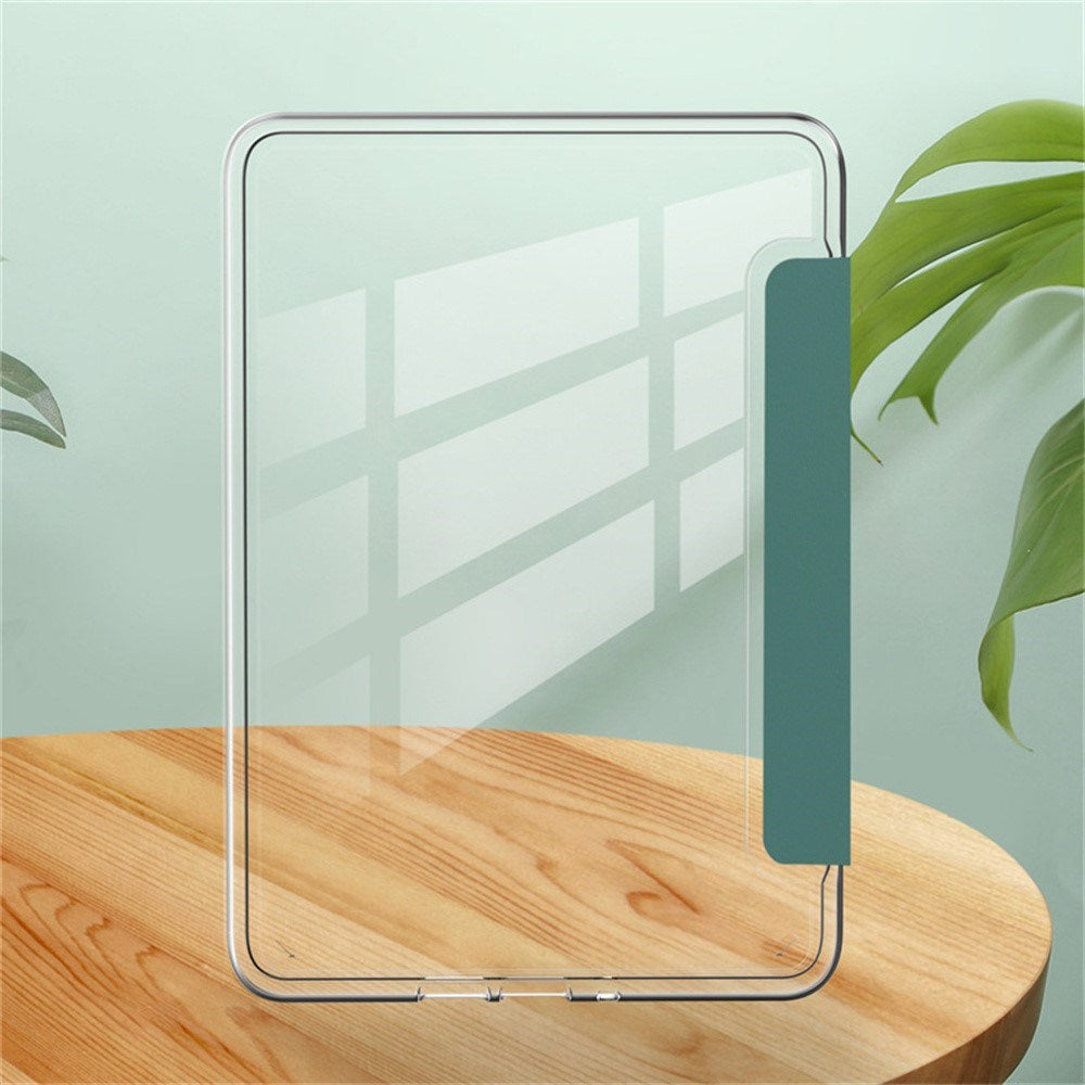 EIDERWOOD Amazon Kindle 11. generasjon (2022) deksel i kunstskinn – gjennomsiktig / lysegrønn