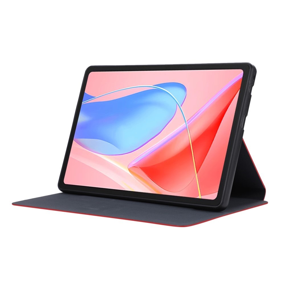 EIDERWOOD Lenovo Tab 10.1" Kunstlæder Tablet Cover m. Stander - Rød