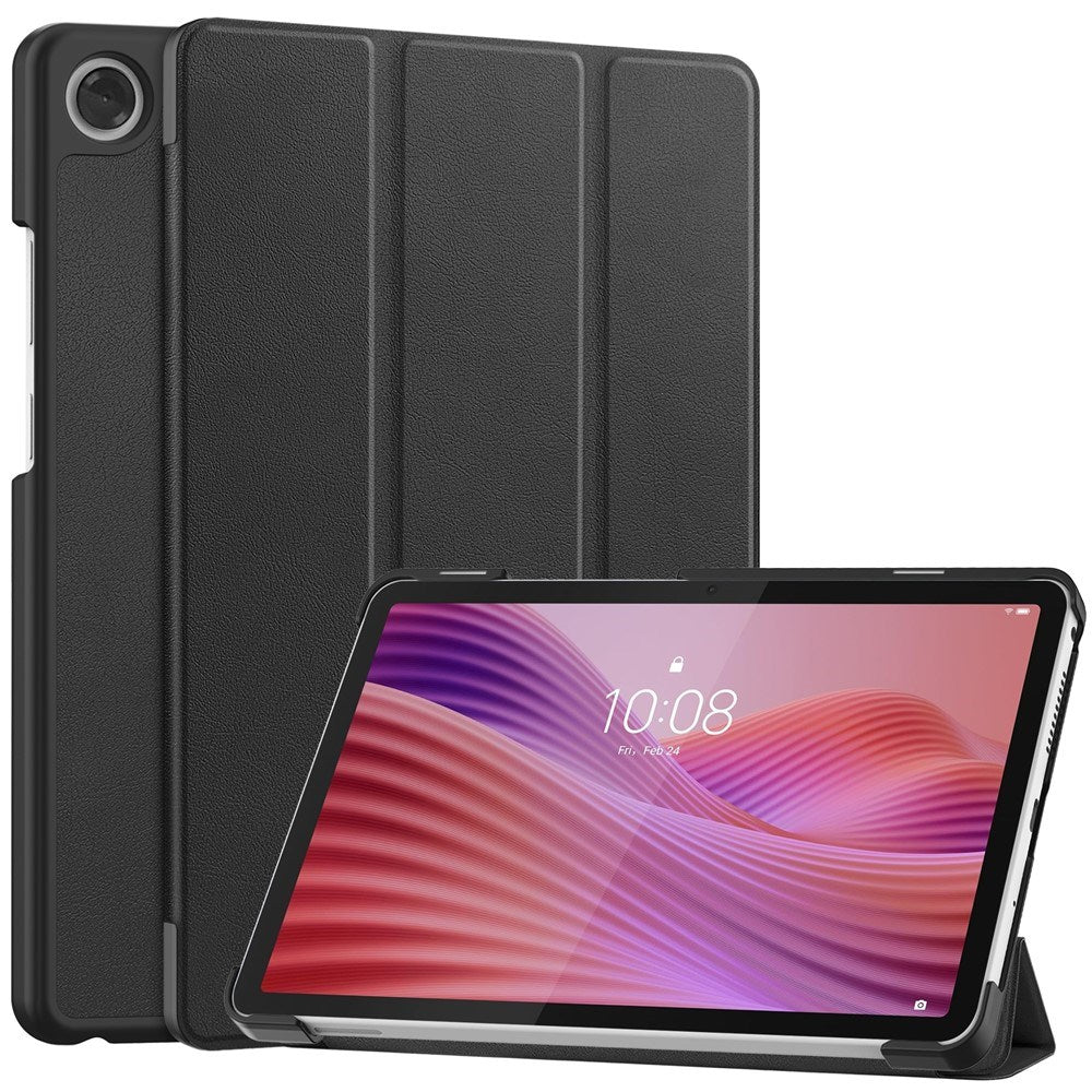 EIDERWOOD Lenovo Tab One 8.7" Kunstlæder Flip Cover - Sort