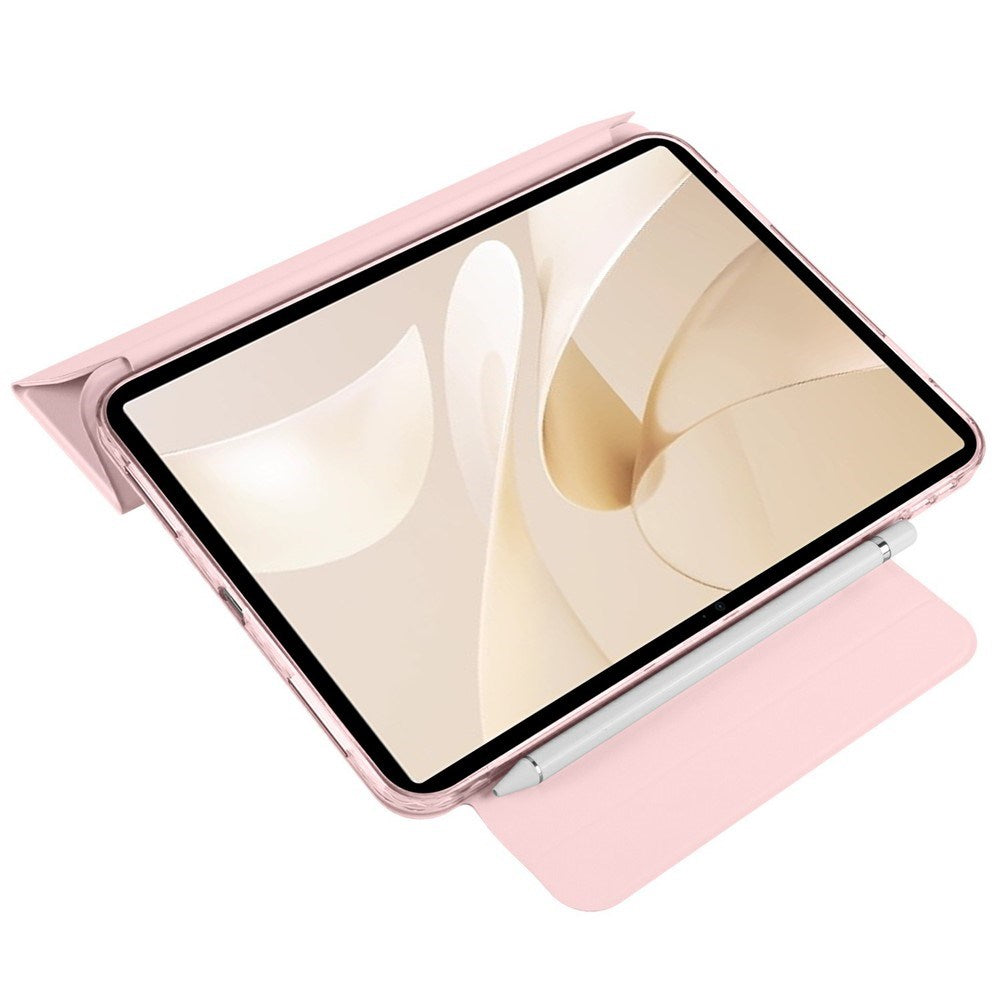 EIDERWOOD Huawei MatePad 12 X Flip Læder Tablet Cover - Lyserød