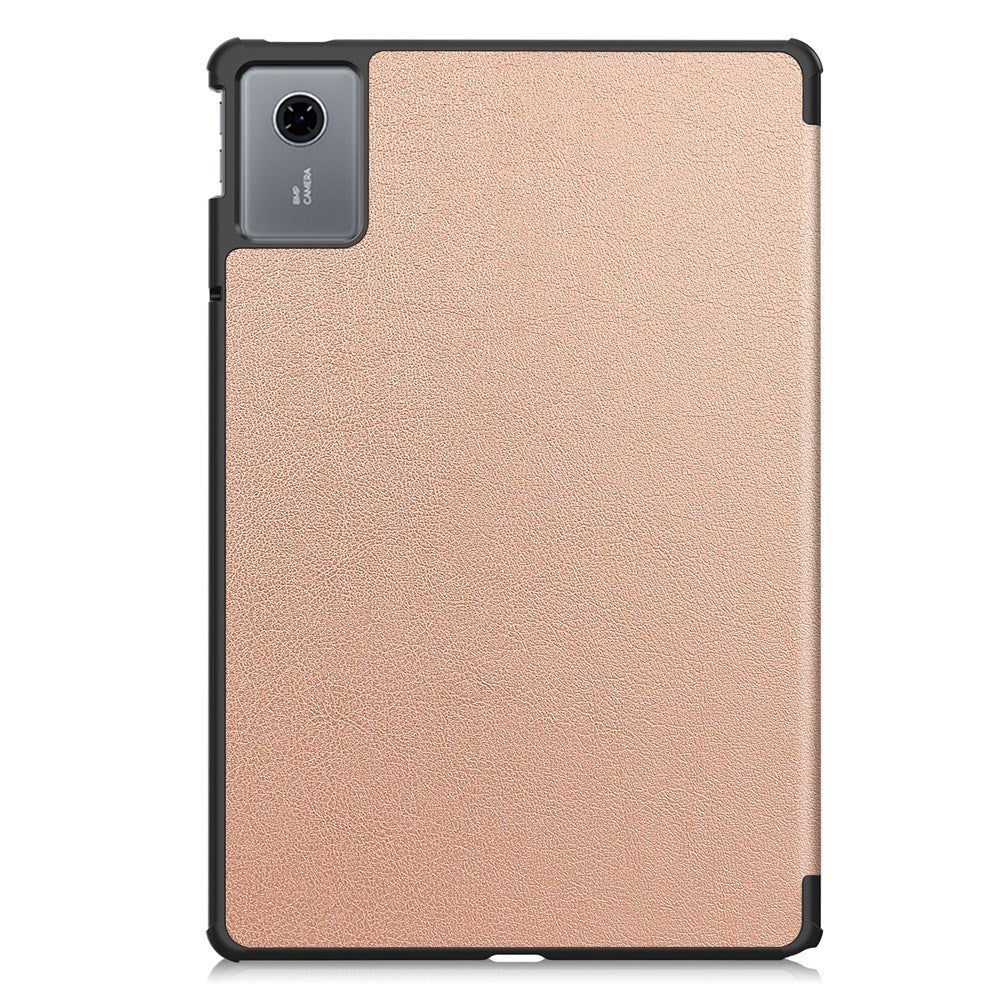 EIDERWOOD Lenovo Idea Tab 11 Kunstlæder Flip Tablet Cover - Rose Gold
