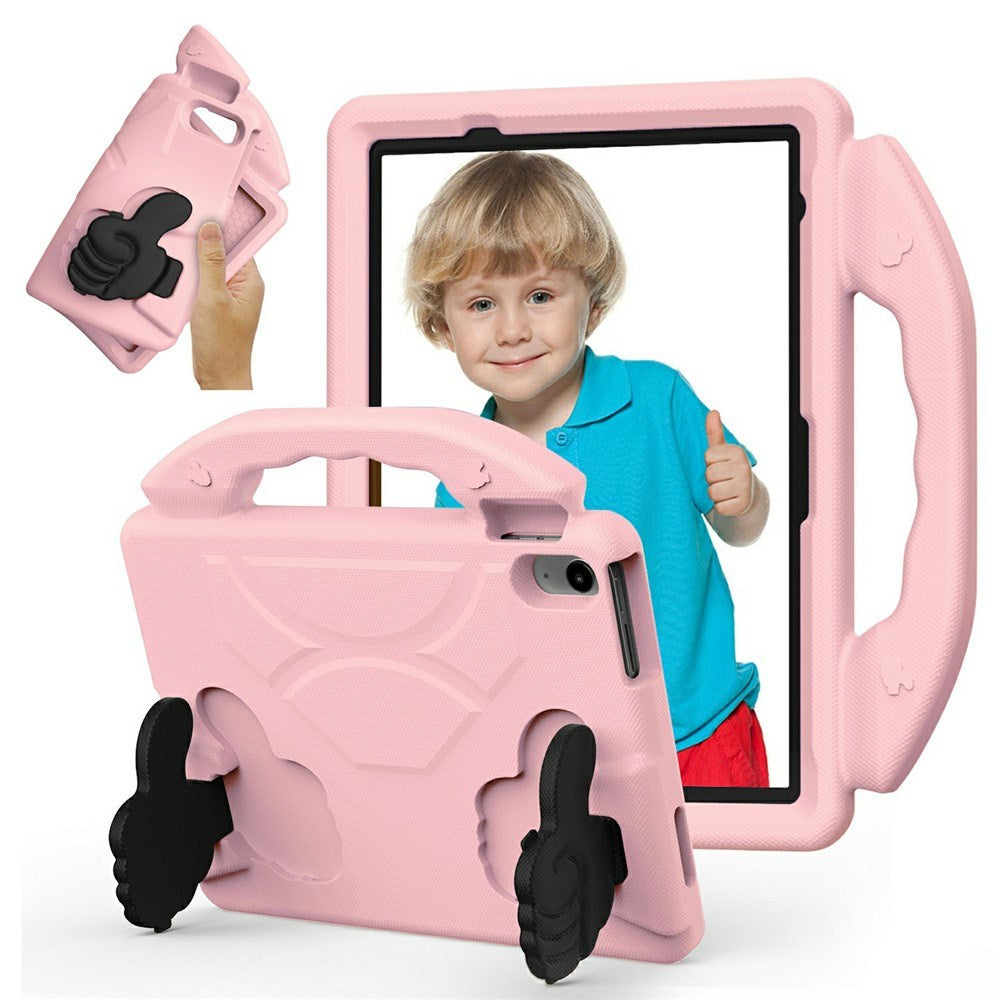 EIDERWOOD iPad 11" (2025) / Air 11" (2025 / 2024) / 10.9" (2024 / 2022) Børne Tablet Cover m. Indbygget Ståfunktion - Lyserød
