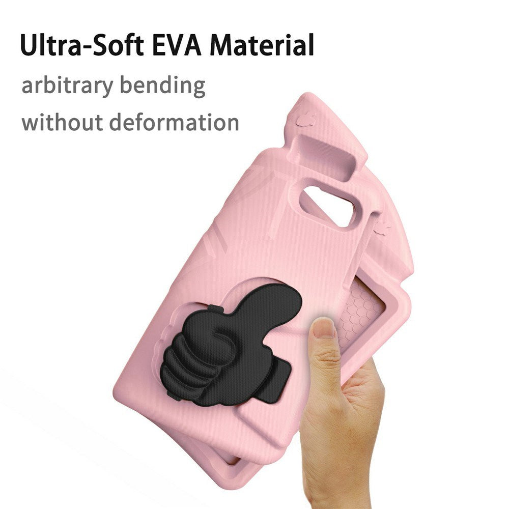 EIDERWOOD iPad 11" (2025) / Air 11" (2025 / 2024) / 10.9" (2024 / 2022) Børne Tablet Cover m. Indbygget Ståfunktion - Lyserød