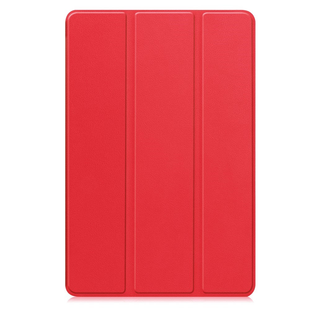 OnePlus Pad Lite - EIDERWOOD Kunstlæder Flip Cover m. Ståfunktion - Rød