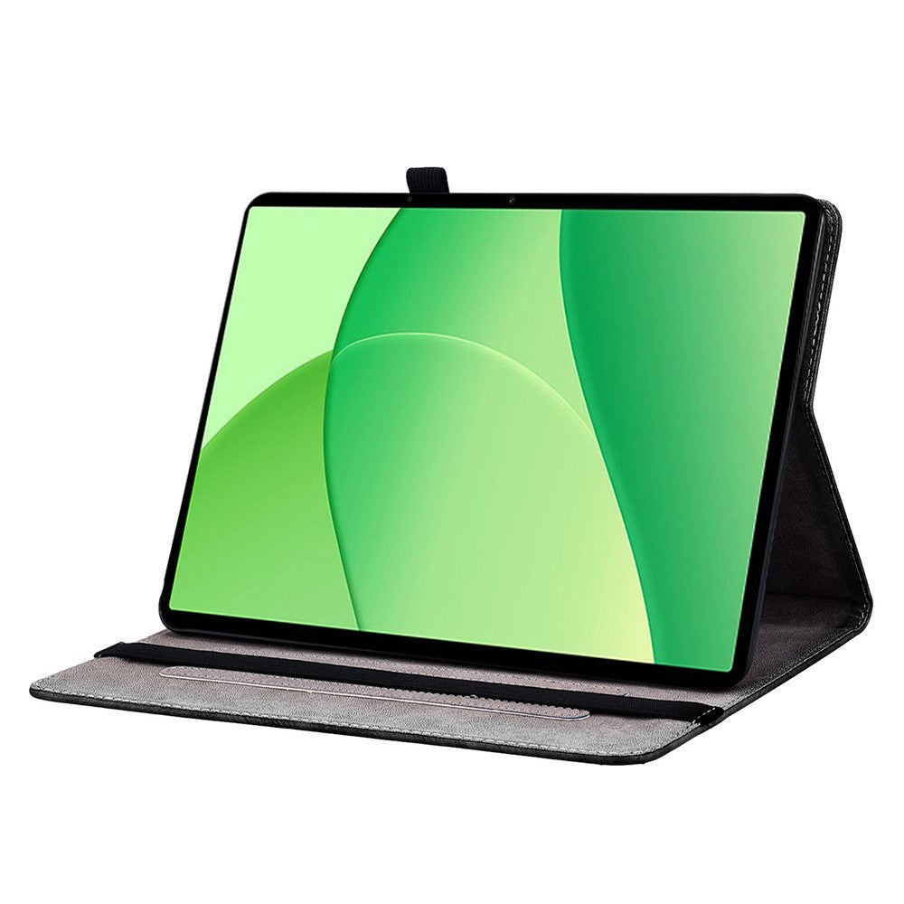 EIDERWOOD OnePlus Pad Lite Kunstlæder Flip Tablet Cover m. Motiv - Orkidé Blomst