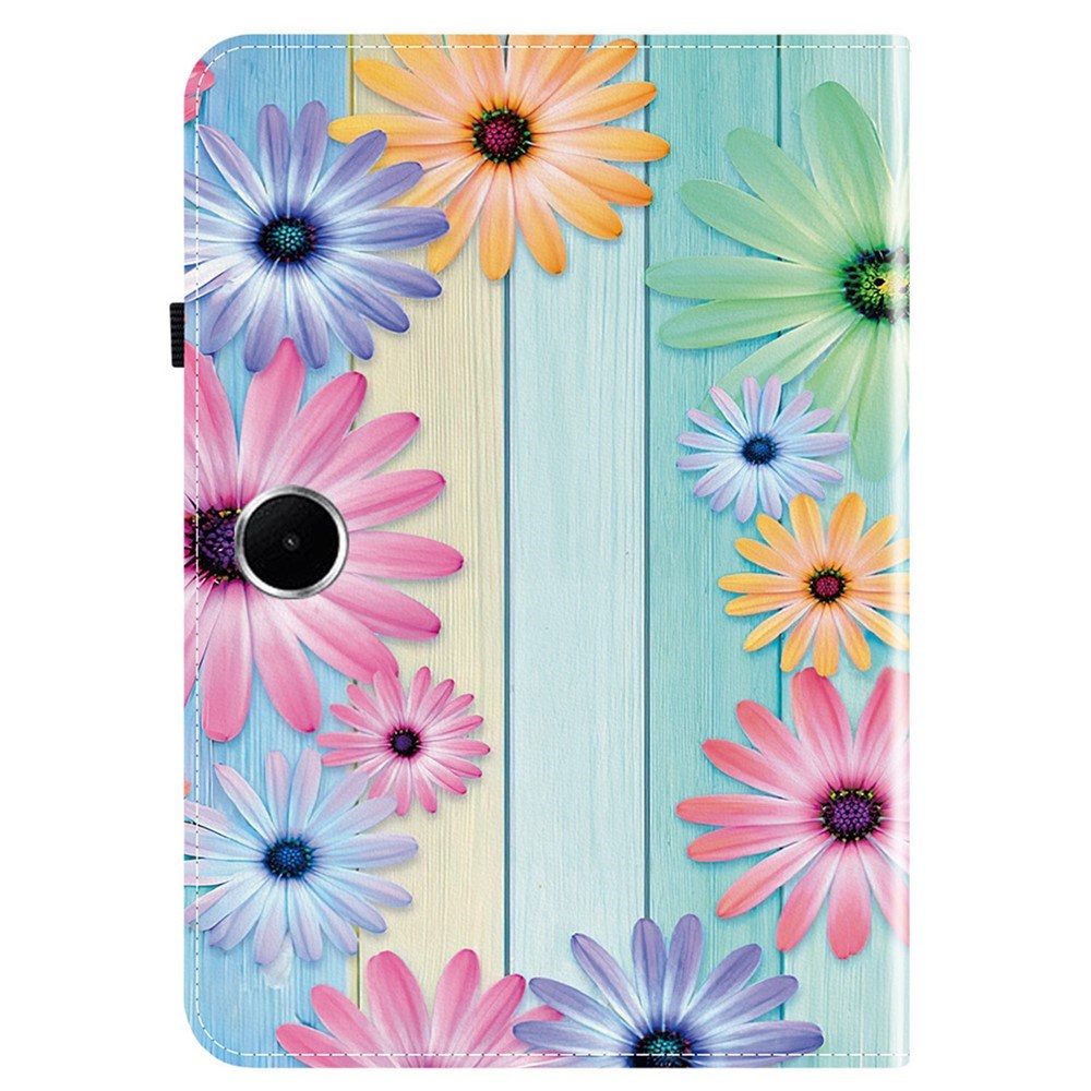 EIDERWOOD OnePlus Pad Lite EIDERWOOD Kunstlæder Flip Tablet Cover m. Motiv - Blomster