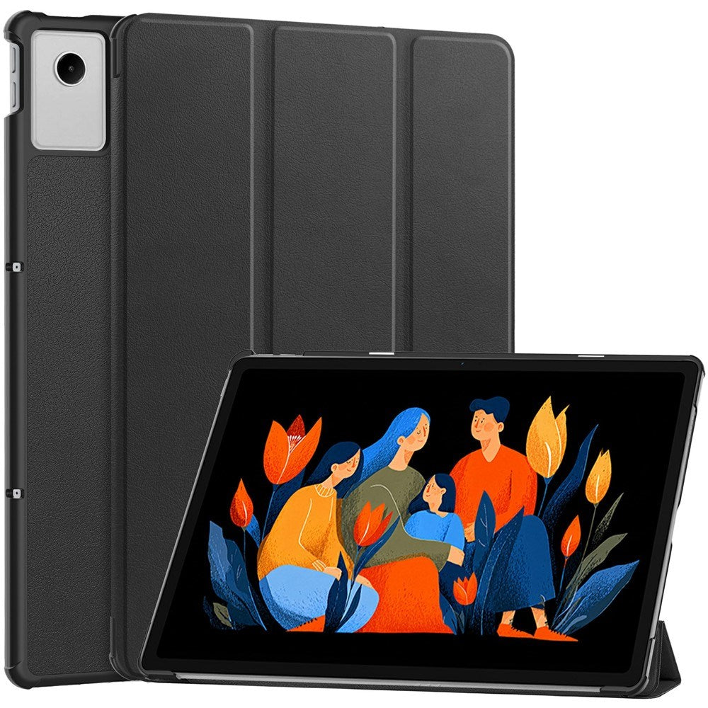 Lenovo Idea Tab Plus 12.1" EIDERWOOD Kunstlæder Tabletcover m. Ståfunktion - Sort