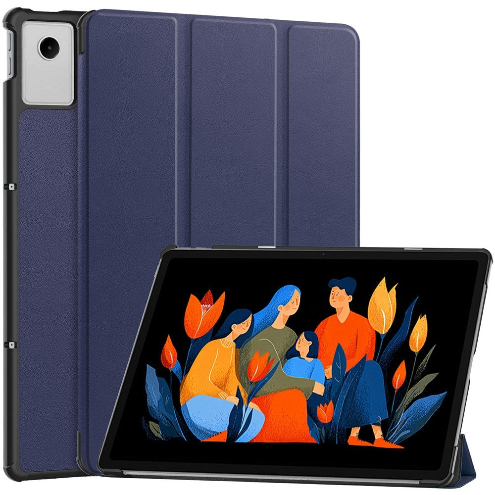 Lenovo Idea Tab Plus 12.1" EIDERWOOD Kunstlæder Tabletcover m. Ståfunktion - Blå