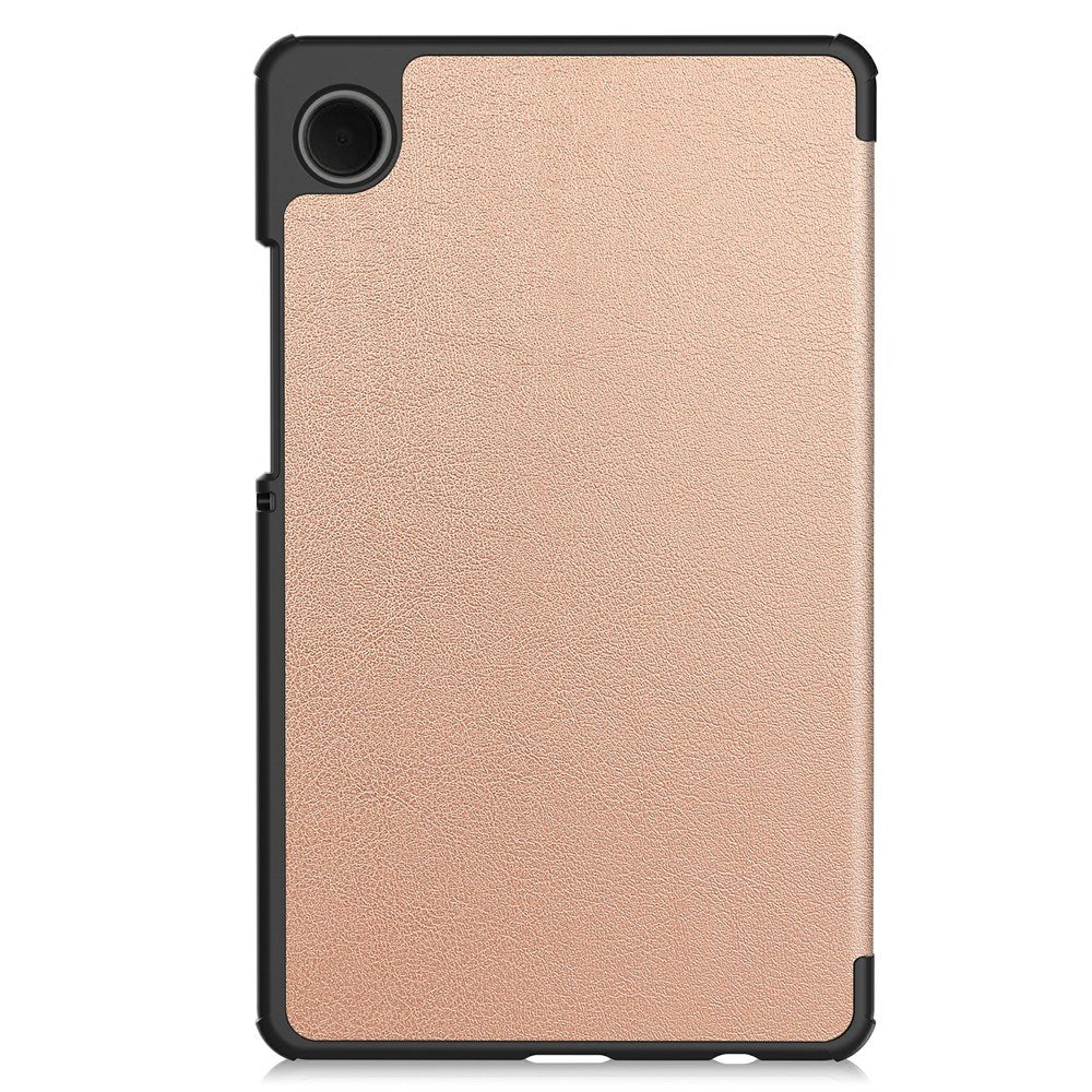 EIDERWOOD Samsung Galaxy Tab A11 Læder Tablet Cover m. Standerfunktion - Rose Gold
