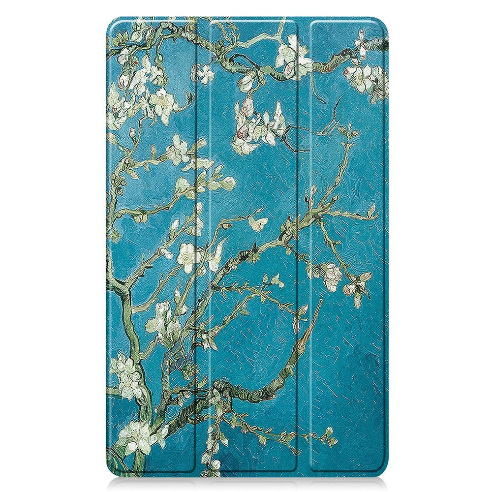 EIDERWOOD Samsung Galaxy Tab A11 Kunstlæder Tablet Cover m. Motiv - Blomster