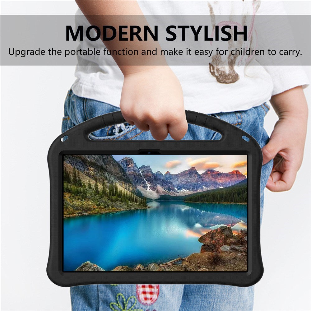 EIDERWOOD Xiaomi Redmi Pad 2 Pro Børnevenligt Tablet Cover med Kickstand - Sort