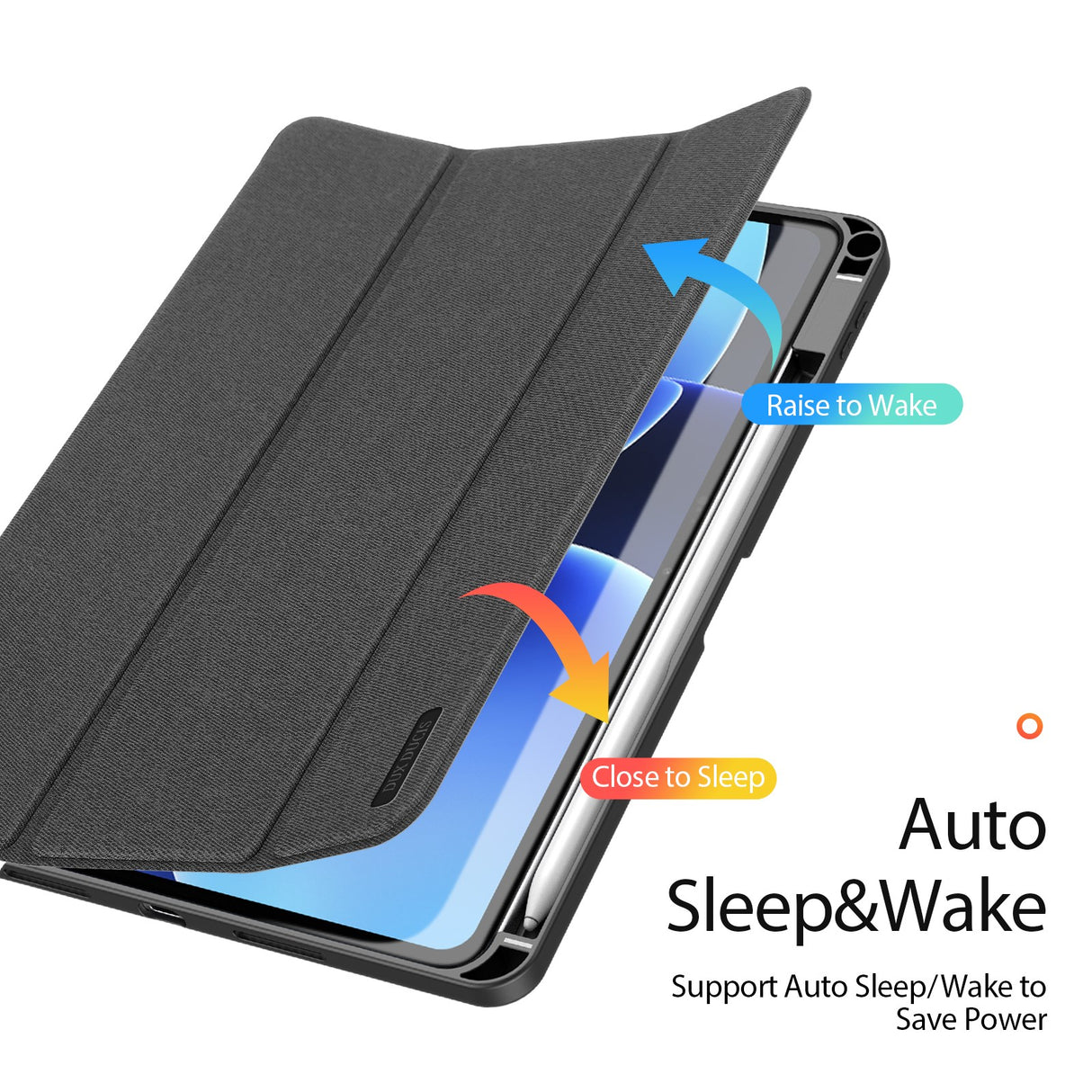 Xiaomi Pad 8 / 8 Pro / 7 / 7 Pro DUX DUCIS Kunstlæder Cover - Sort