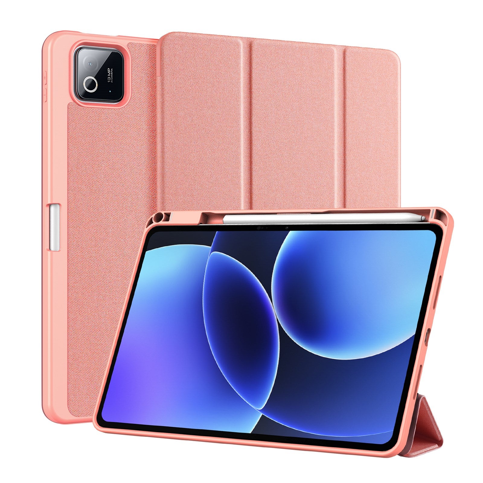 Xiaomi Pad 8 / 8 Pro / 7 / 7 Pro DUX DUCIS Kunstlæder Cover - Lyserød