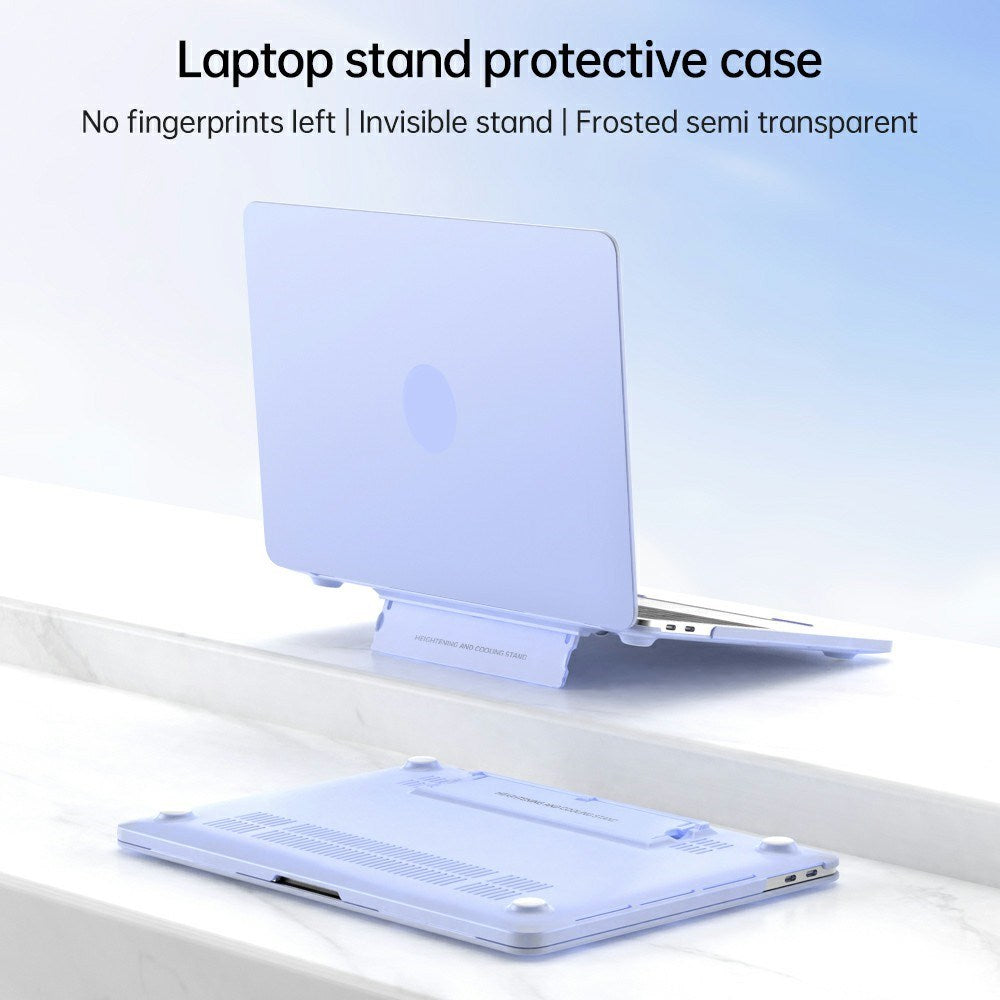 EIDERWOOD MacBook Neo 13 A18 Pro (2026) Cover m. Indbygget Ståfunktion - Sort