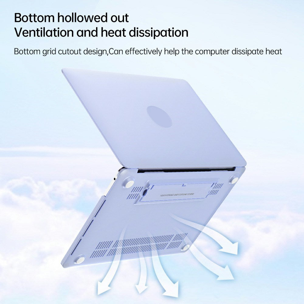EIDERWOOD MacBook Neo 13 A18 Pro (2026) Cover m. Indbygget Ståfunktion - Lysegrøn