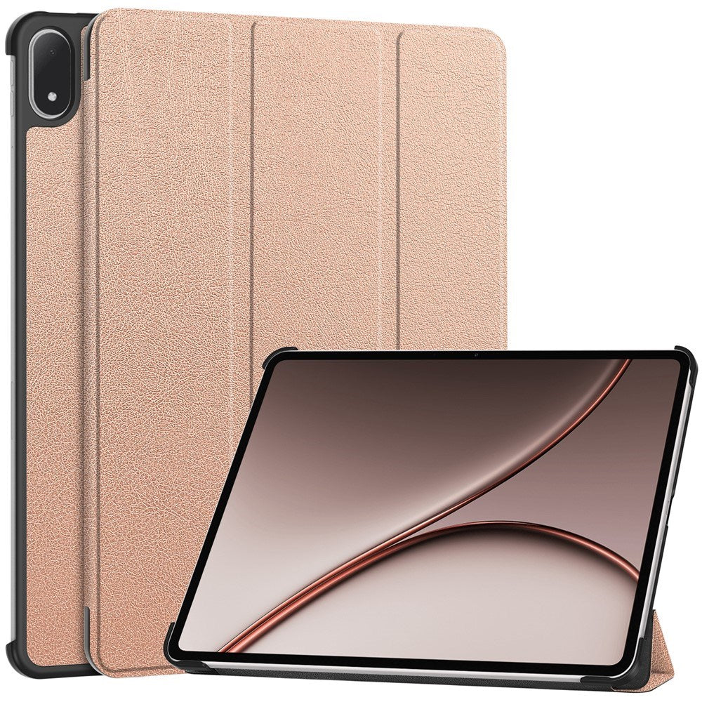 EIDERWOOD OnePlus Pad 4 Kunstlæder Flip Cover - Rose Gold