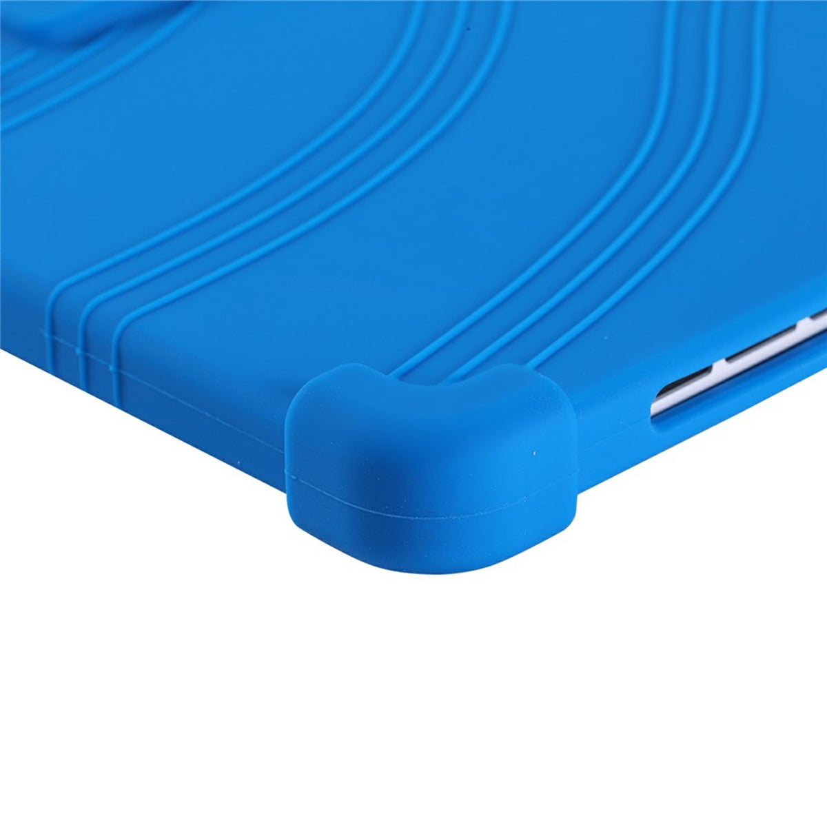 Lenovo Yoga Tab Plus Gen 2 13" EIDERWOOD Håndværker Silikone Cover m. Justerbar Kickstand & Stødabsorberende Hjørner - Blå