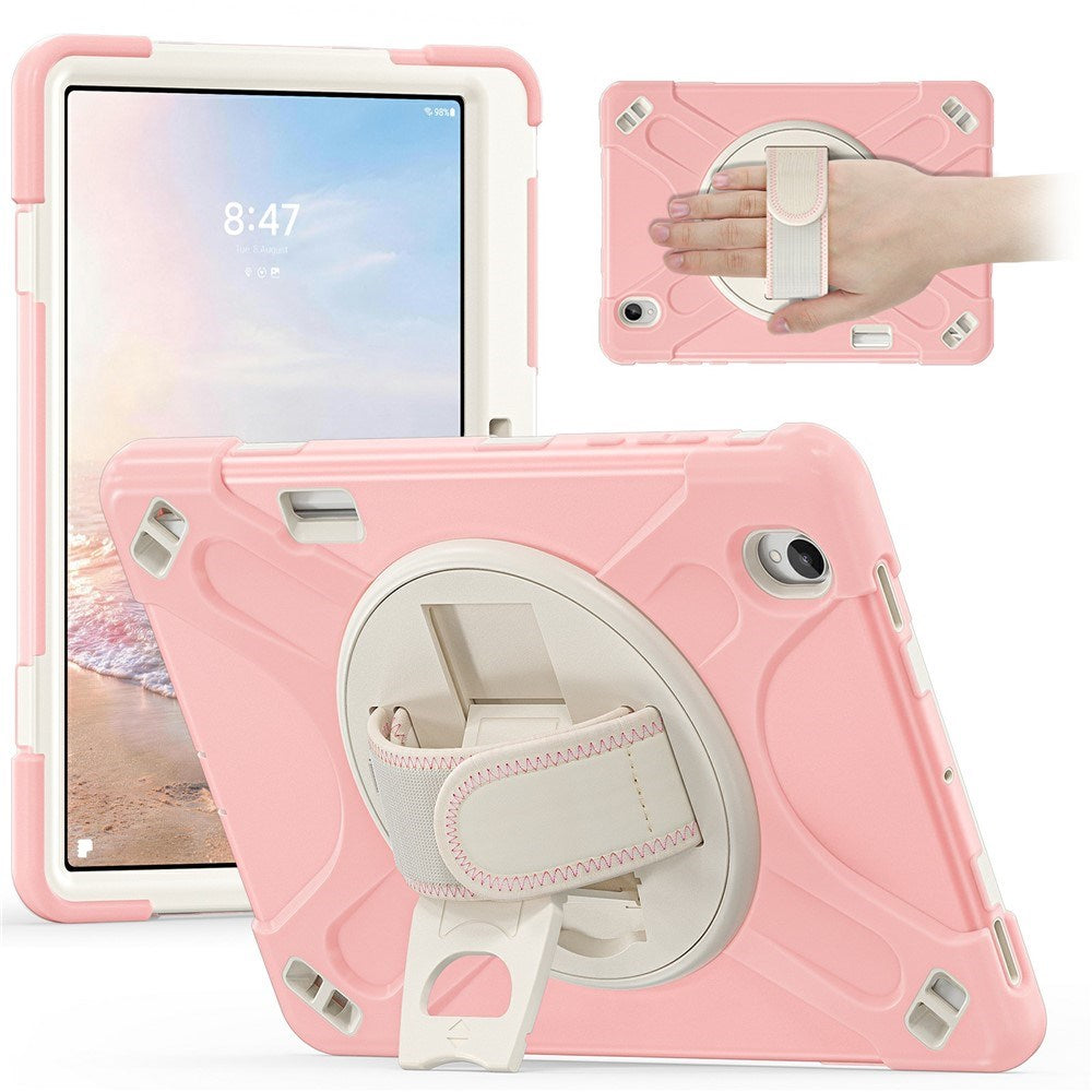 Samsung Galaxy Tab S12+ (Plus) EIDERWOOD Hybrid Cover m. Kickstand - Lyserød