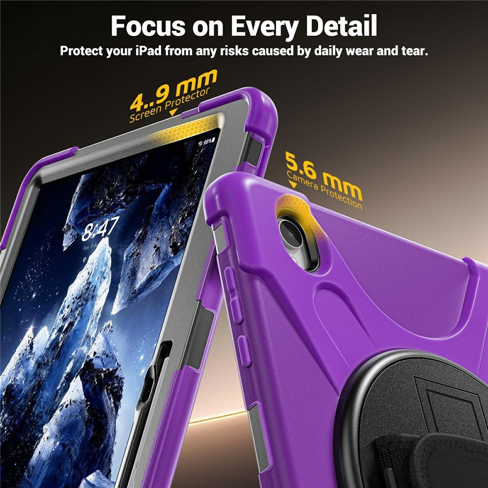 Samsung Galaxy Tab S12+ (Plus) EIDERWOOD Hybrid Cover m. Kickstand - Lilla