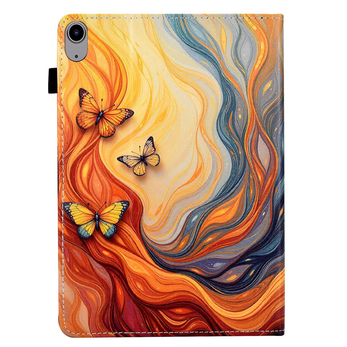 iPad Mini (2026) 8. Gen. EIDERWOOD Kunstlæder Flip Cover - Kortholder - Sommerfugle