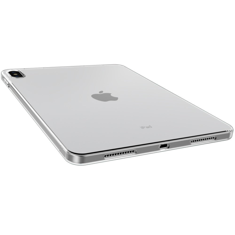 iPad 11" (2025) / iPad 10.9" (2024/2022) Fleksibelt TPU Plastik Bagside Cover - Gennemsigtig