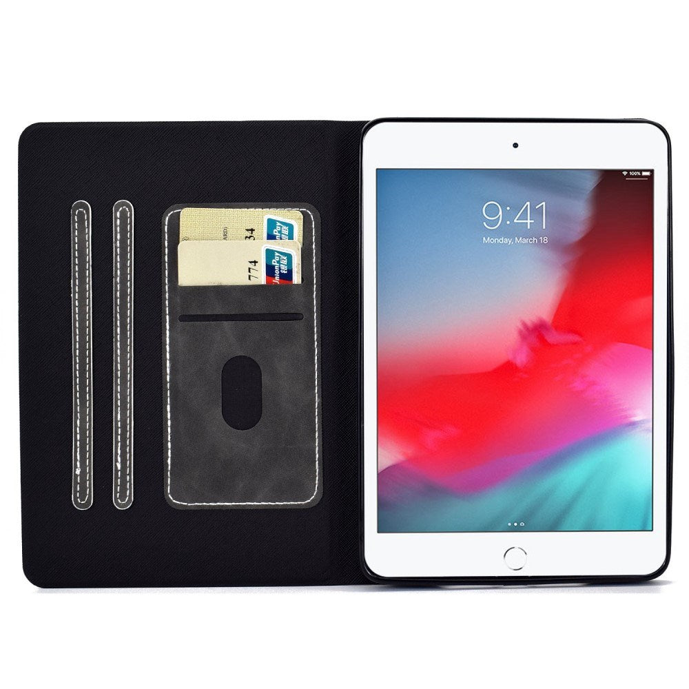 EIDERWOOD iPad Mini 4 / iPad Mini (2019) Flip Cover m. Lommebok - Svart