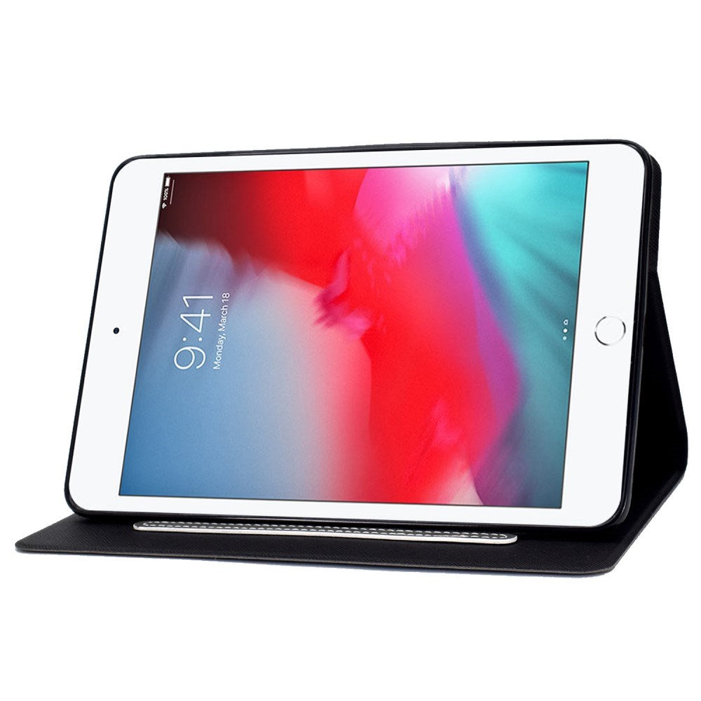 EIDERWOOD iPad Mini 4 / iPad Mini (2019) Flip Cover m. Lommebok - Svart