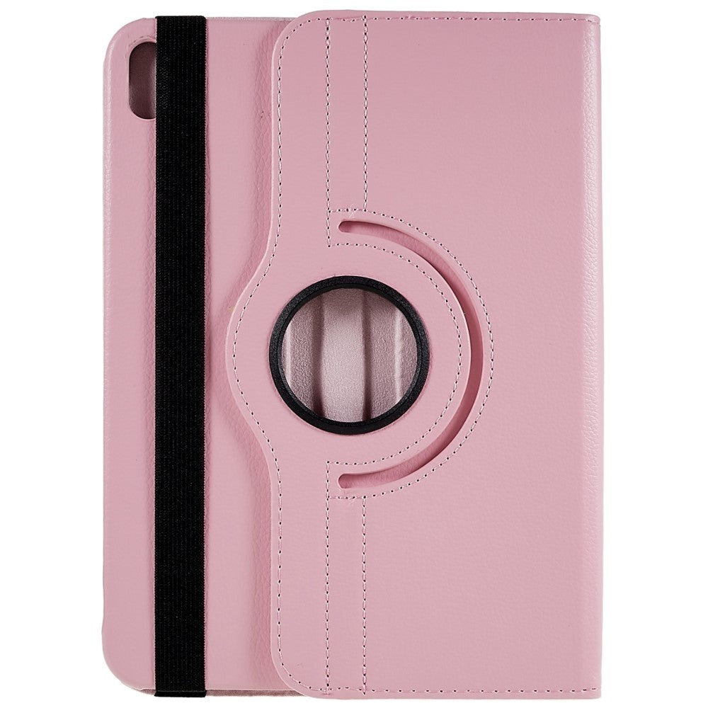 EIDERWOOD iPad 11" (2025) / iPad 10,9" (2024/2022) Classic Leather Flip Cover m. 360⁰ Stående funksjon - Rosa