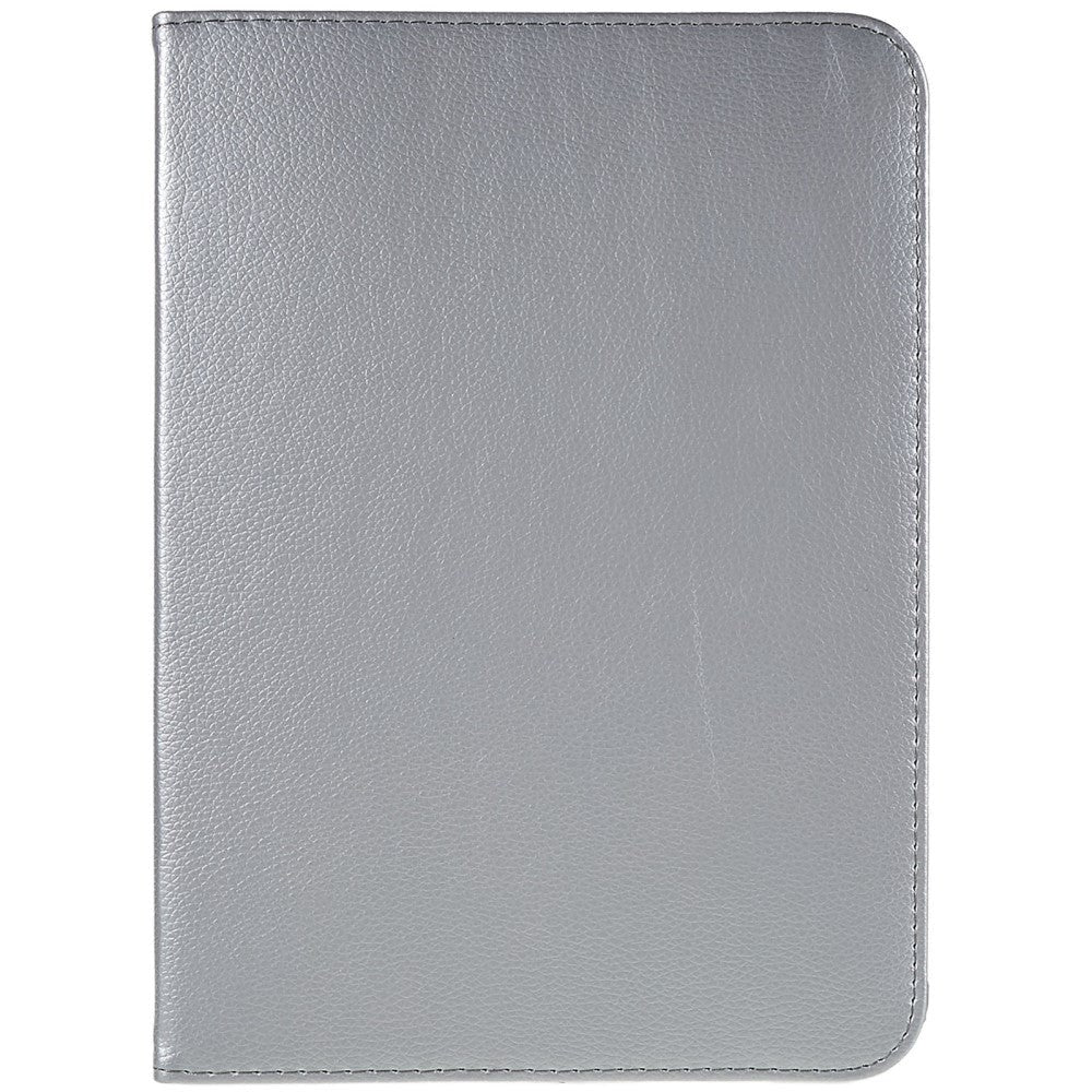 EIDERWOOD iPad 11" (2025) / iPad 10.9" (2024/2022) Klassisk Læder Flip Cover m. 360⁰ Ståfunktion - Sølv