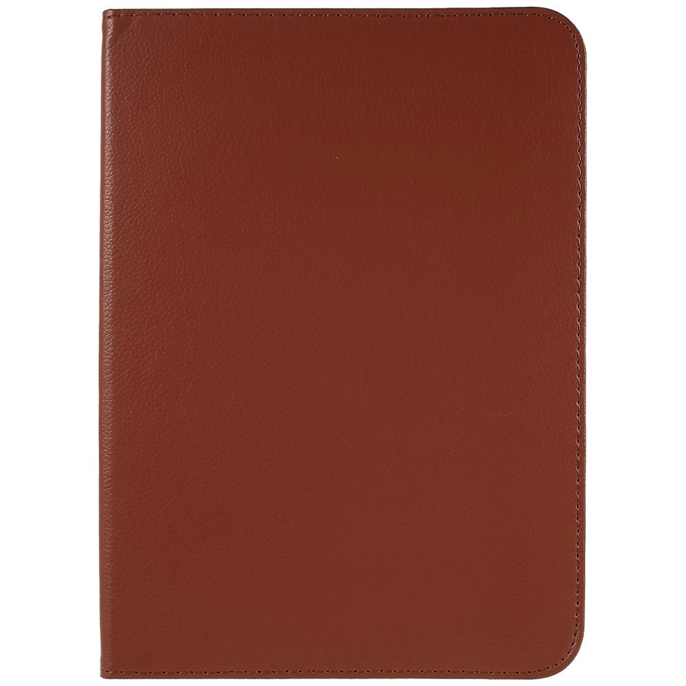 EIDERWOOD iPad 11" (2025) / iPad 10.9" (2024/2022) Klassisk Læder Flip Cover m. 360⁰ Ståfunktion - Brun