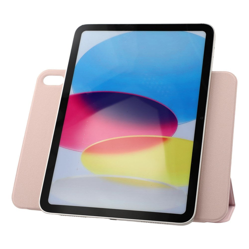 EIDERWOOD iPad 11" (2025) / iPad 10.9" (2024/2022) Magnetisk Tri-Fold Flip-deksel - Rosa