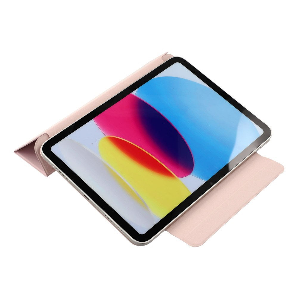 EIDERWOOD iPad 11" (2025) / iPad 10.9" (2024/2022) Magnetisk Tri-Fold Flip-deksel - Rosa