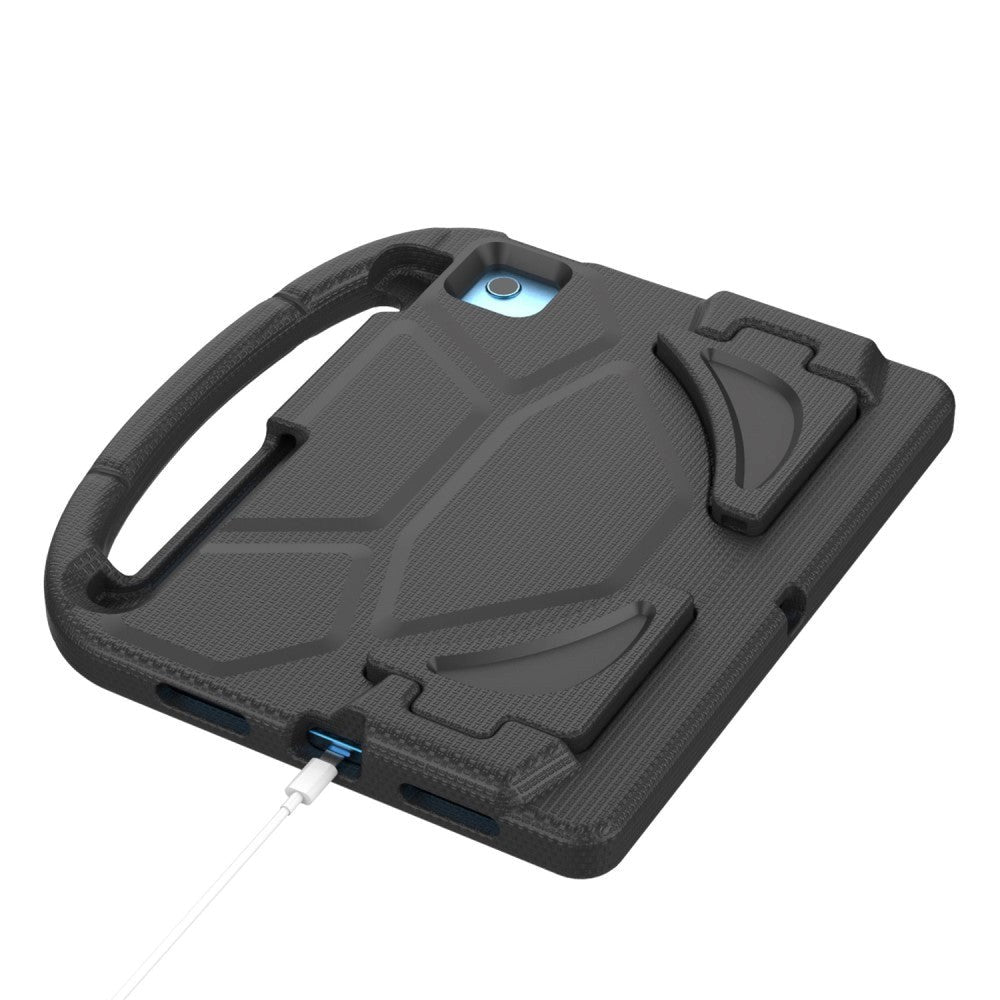 iPad 11" (2025) / iPad 10,9" (2024/2022) EVA Foam Kids Cover m. Stativ - Svart
