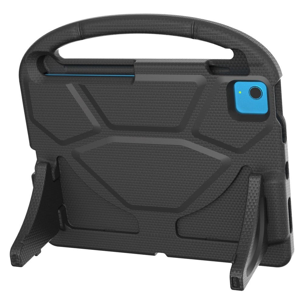 iPad 11" (2025) / iPad 10,9" (2024/2022) EVA Foam Kids Cover m. Stativ - Svart