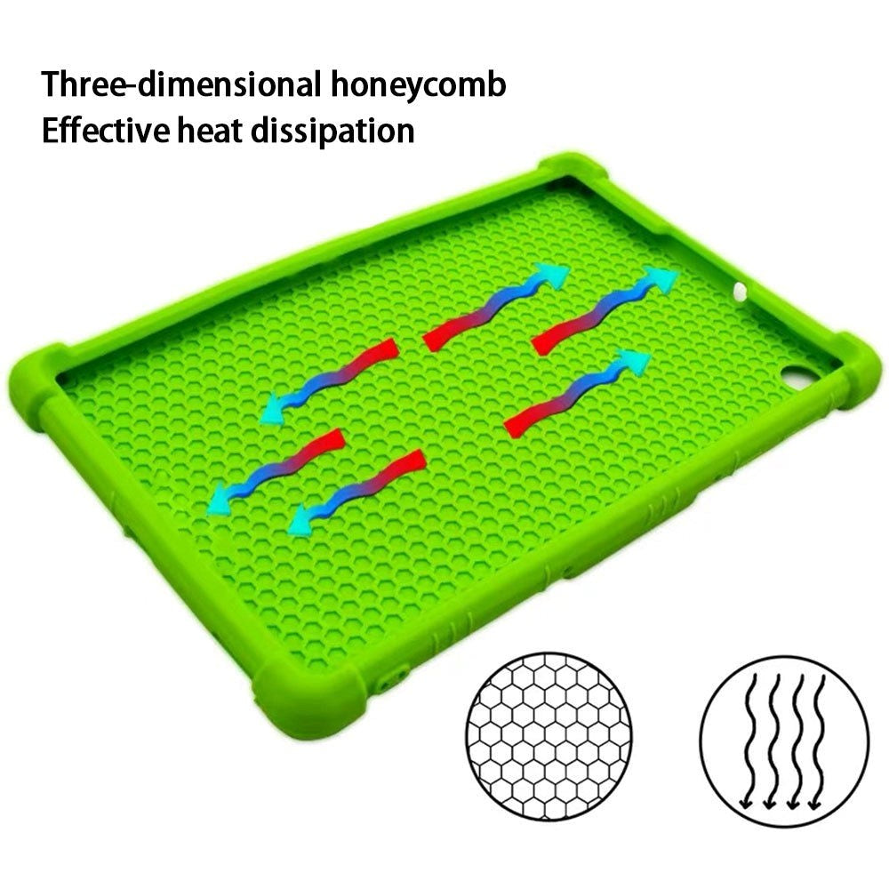 Lenovo Tab P11 Gen. 2 Plus silikondeksel m. Ståfunksjon - Grønn