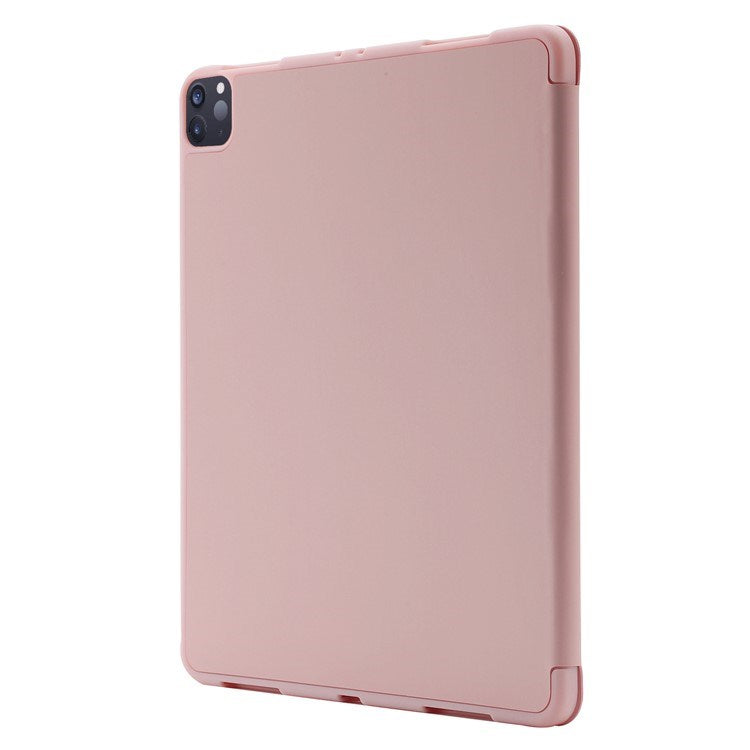 EIDERWOOD iPad Pro 11" (2022 / 2021 / 2020 / 2018) Tri-Fold Kunstlæder Flip Cover - Lyserød