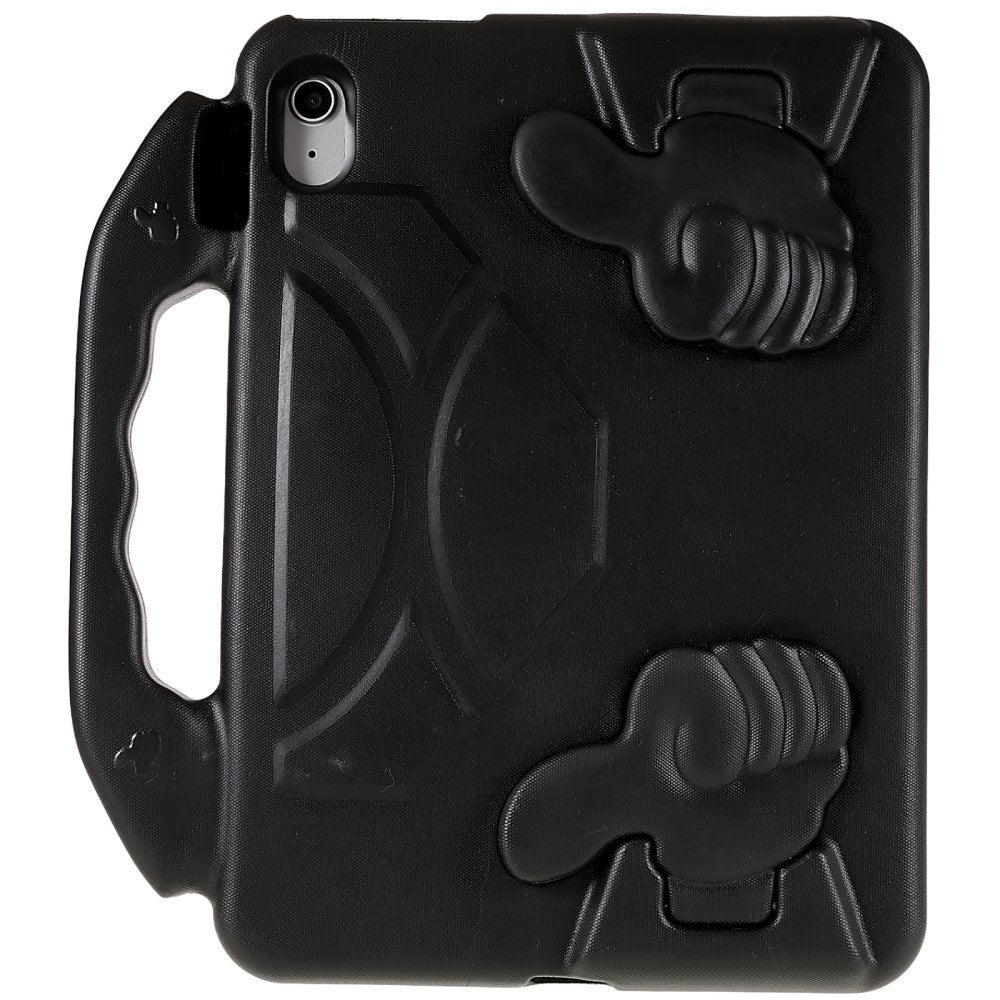 iPad 11" (2025) / iPad 10,9" (2024/2022) Barnetui - Tommelstøtte bakdeksel - svart
