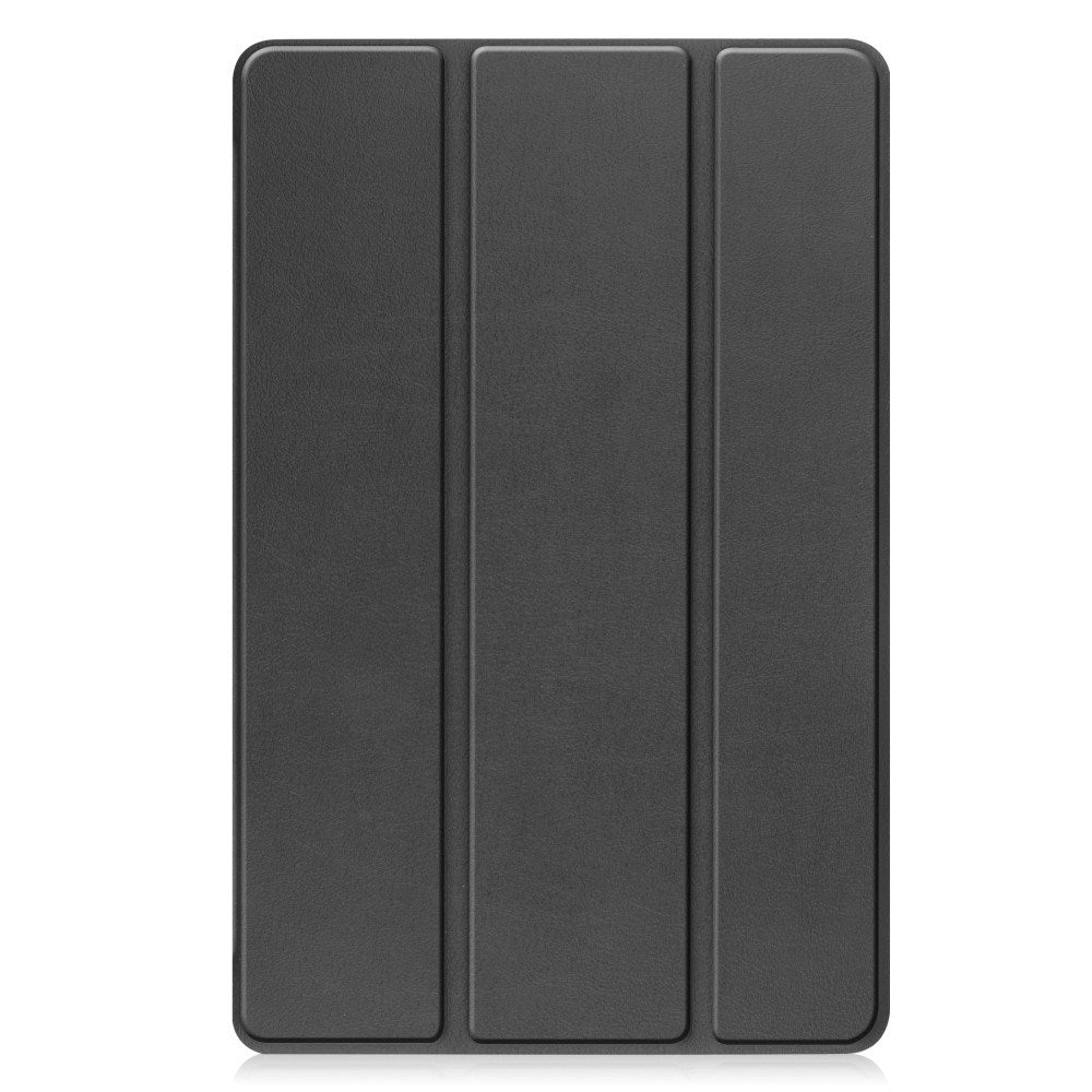 EIDERWOOD Nokia T21 Tri-Fold Leather Flip Cover m. Stativfunksjon - Sort