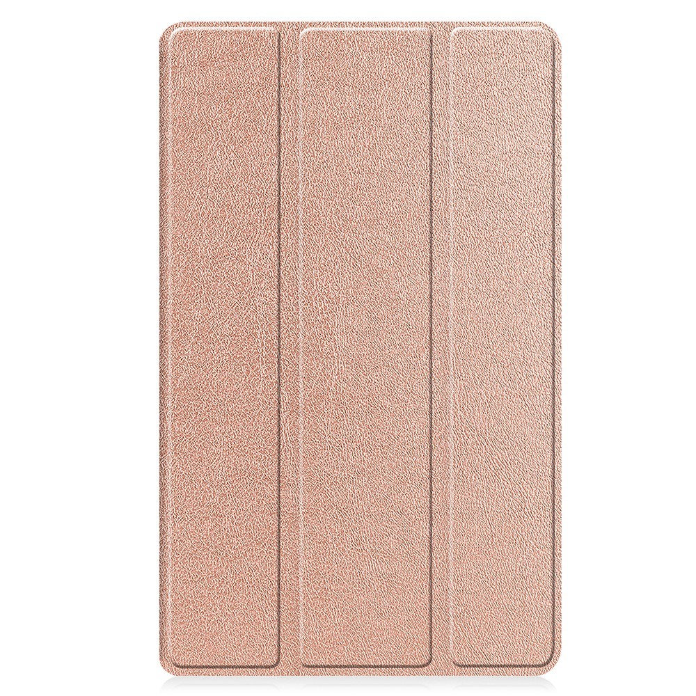 Lenovo Tab M8 (4. Gen.) - EIDERWOOD Tri-Fold Kunstlæder Flip Cover - Rose Gold
