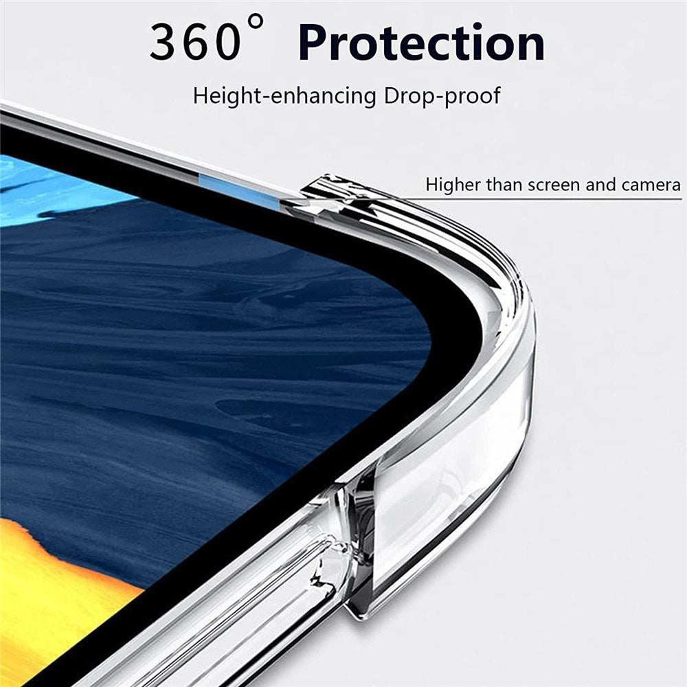 Lenovo Tab M8 (4. Gen.) Fleksibelt Plastik Cover - Indbyggede Stødabsorberende Hjørner - Gennemsigtig