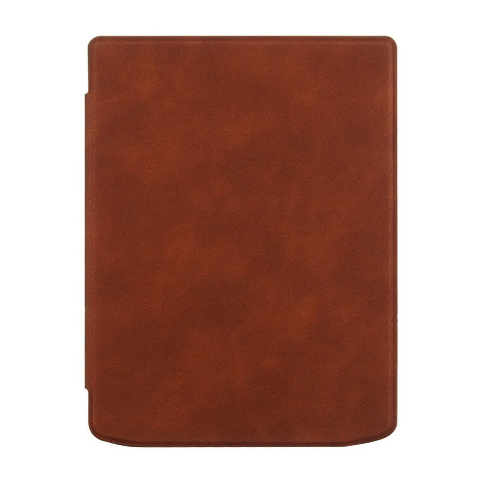 PocketBook InkPad 4 Leather Flip Cover m. Sleep Function - Svart