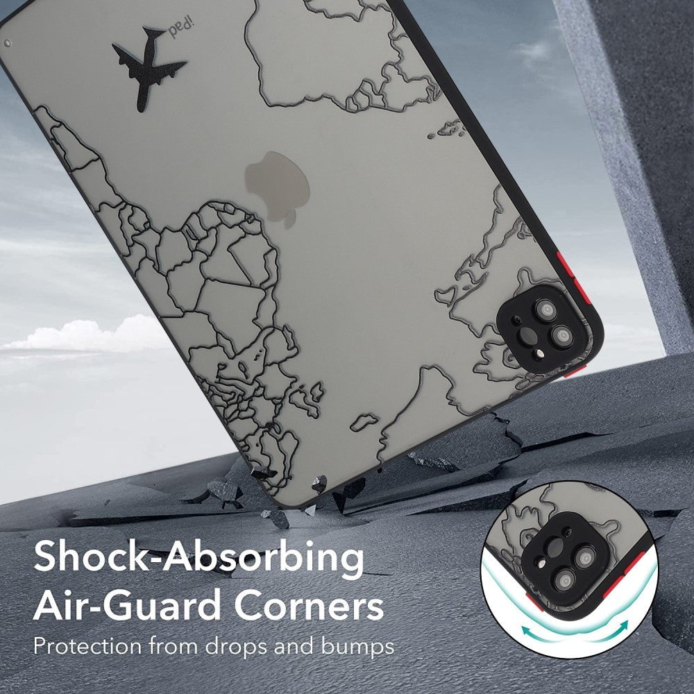 iPad Pro 11" (2022 / 2021 / 2020) Fleksibelt bakdeksel - Matt gjennomsiktig / Fly