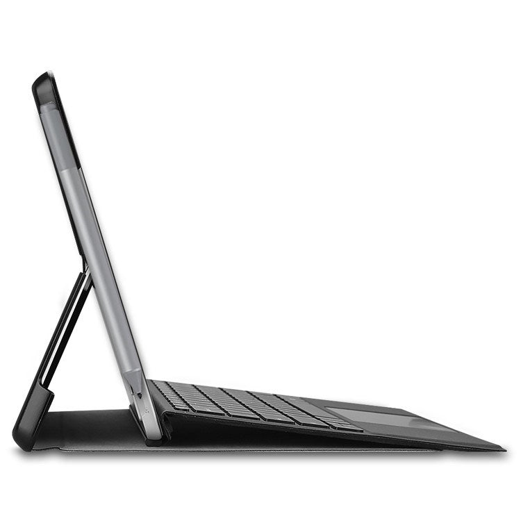 Microsoft Surface Go 4 - EIDERWOOD Kunstlæder Flip Cover - Blå