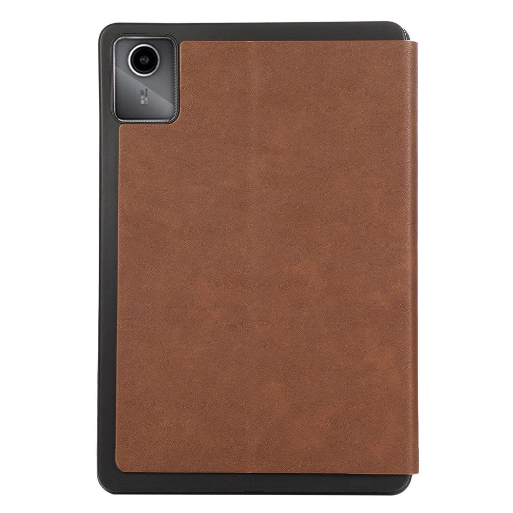 EIDERWOOD Lenovo Tab M11 Leather Flip Cover m. Ståfunksjon - Brun