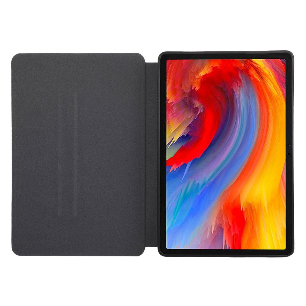 EIDERWOOD Lenovo Tab M11 Leather Flip Cover m. Ståfunksjon - Rød